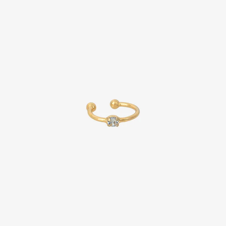 Bague d'oreille dorée - PARIS
