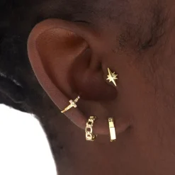 Bague d'oreille dorée - ATHENA