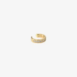 Bague d'oreille dorée - PALMA