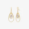 Boucles d'oreilles dorées - SELMA