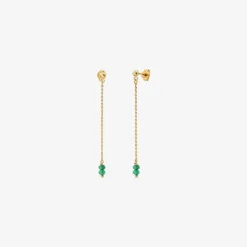 Boucles d'oreilles dorées - VENUS