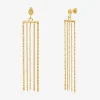 Boucles d'oreilles dorées - BYZANCE