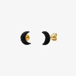 Boucles d'oreilles dorées moon - KUCHI