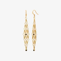 Boucles d'oreilles dorées petit modele - BARBARA