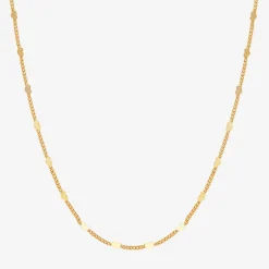 Collier / bracelet 3 tours doré chaines simples - MINI HEARTS