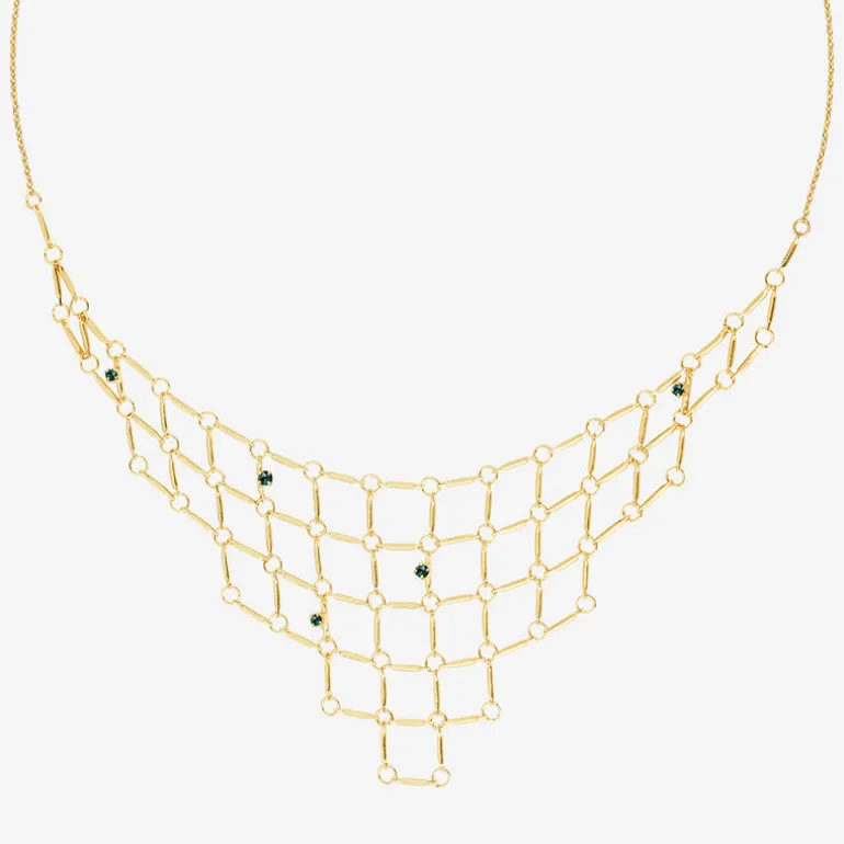 Collier doré - BARBARA