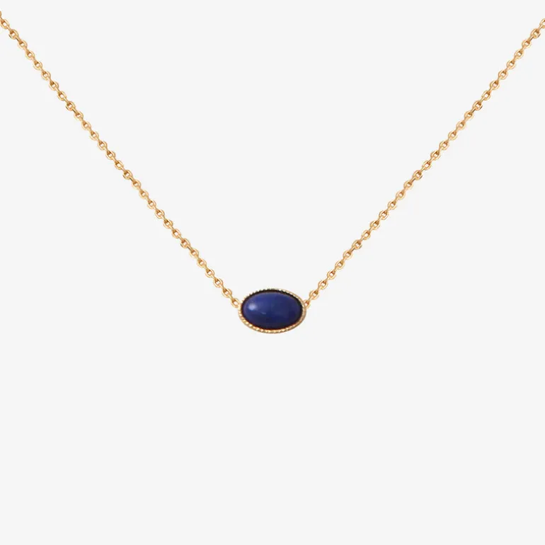 Collier doré - CAB OVALE