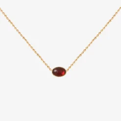 Collier doré - CAB OVALE