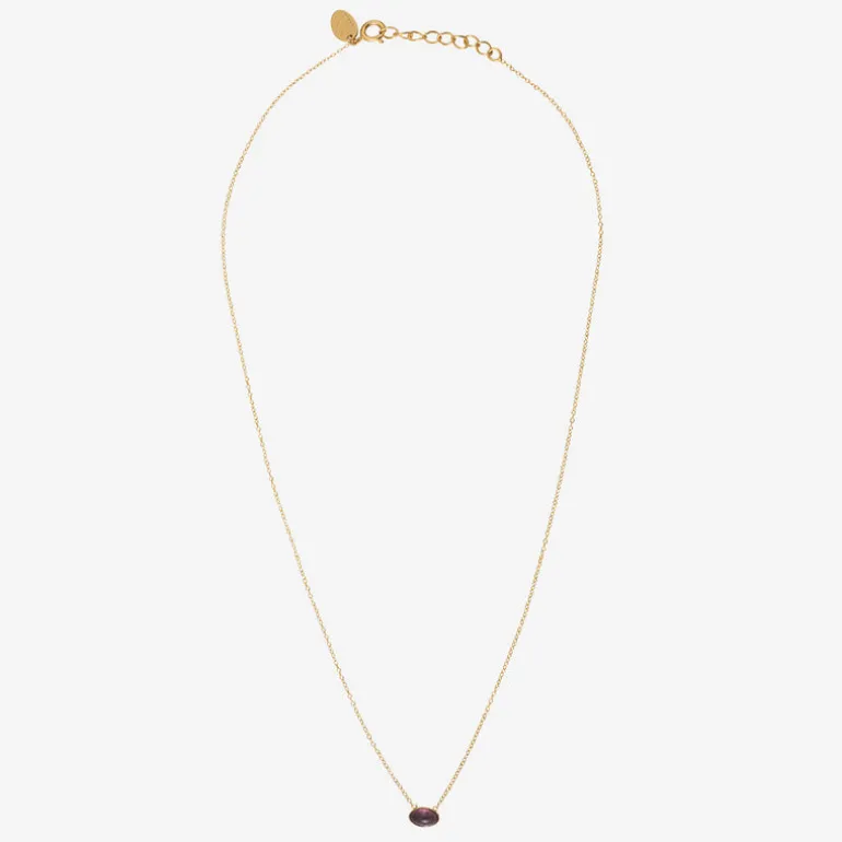 Collier doré - CAB OVALE