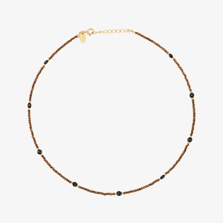 Collier doré amanté - INDIE