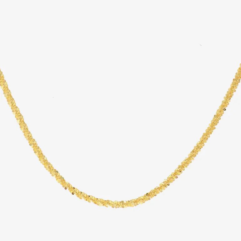 Collier doré chaines simples - SPARKLE