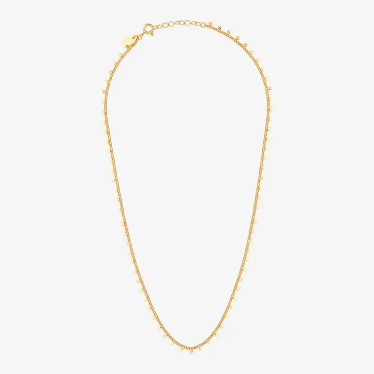 Collier doré chaines simples - SALOMÉ