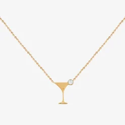 Collier doré cosmopolitan - PARTY
