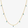Collier doré court - MILADY