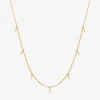 Collier doré court - MILADY