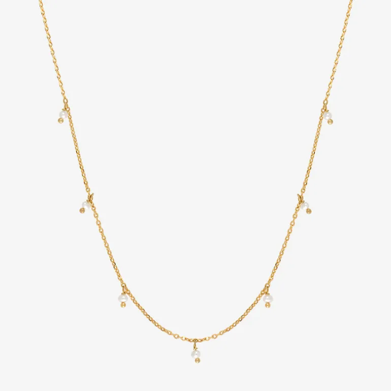 Collier doré court - MILADY