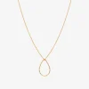 Collier doré drop - DISCO