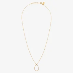 Collier doré drop - DISCO