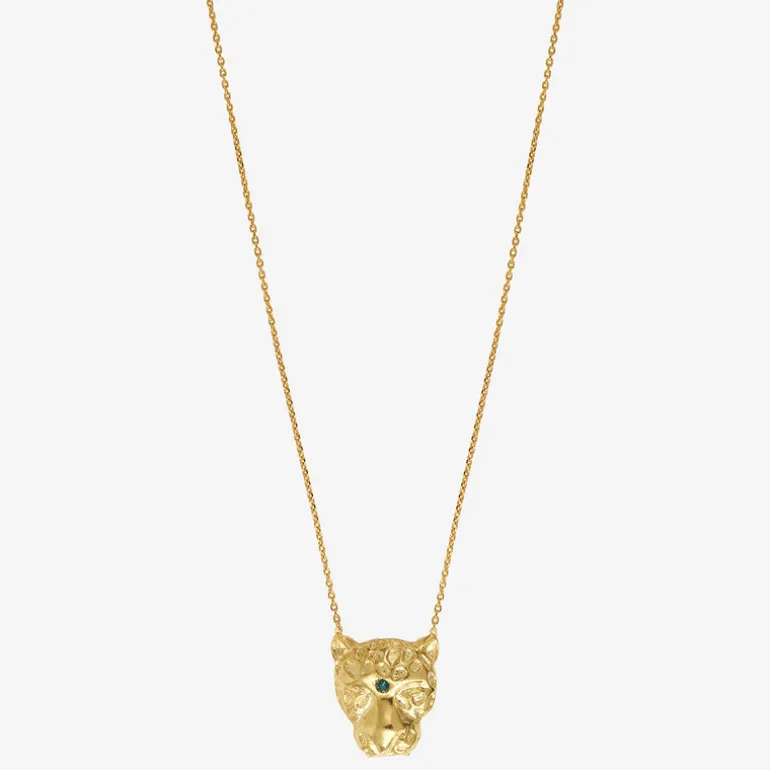 Collier doré emerald - JUNGLE