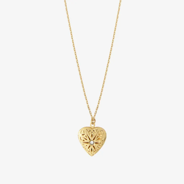 Collier doré heart - EDEN