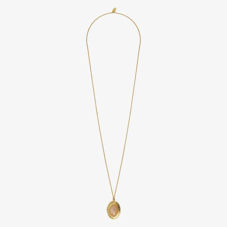 Collier doré oval - EDEN