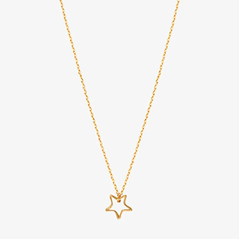 Collier doré petit modèle - CASSIOPEE